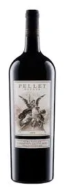 Bottle of Pellet Estate Cabernet Sauvignonwith label visible