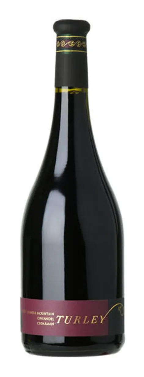 Bottle of Turley Cedarman Vineyard Zinfandel from search results