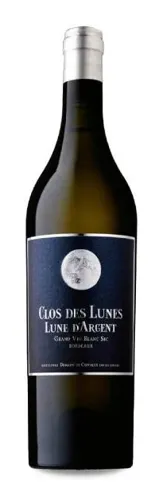 Bottle of Clos des Lunes Lune d'Argentwith label visible