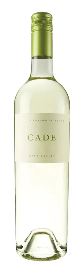 Bottle of Cade Sauvignon Blancwith label visible