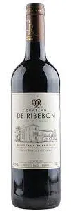 Bottle of Château de Ribebon Bordeaux Supérieur from search results