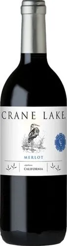 Bottle of Crane Lake Merlot from search results