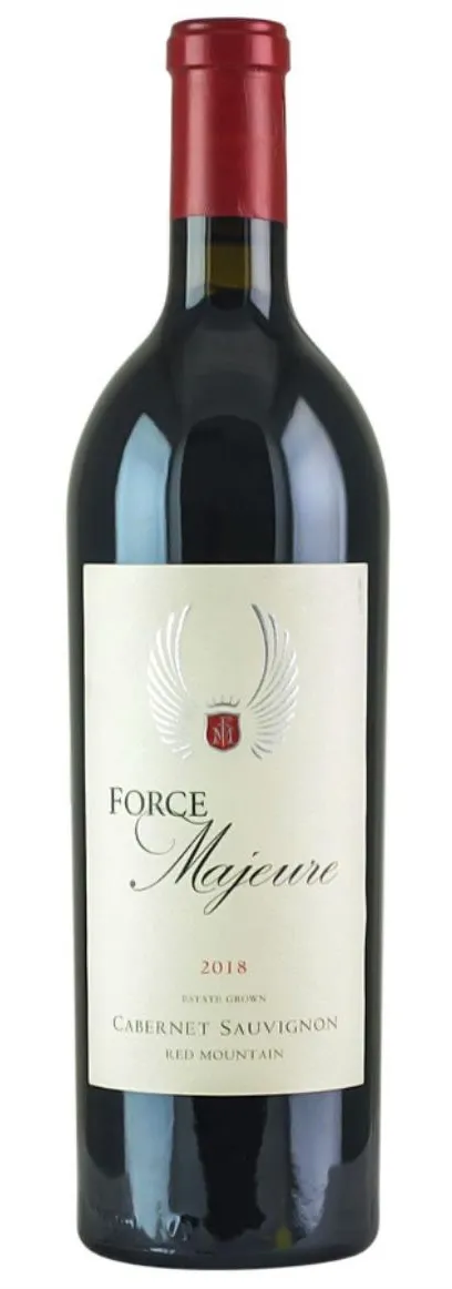 Bottle of Force Majeure Cabernet Sauvignon from search results