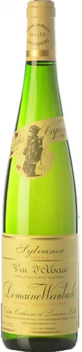 Bottle of Domaine Weinbach Clos des Capucins Sylvaner Alsace Réservewith label visible