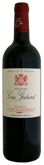 Bottle of Château Cru Godard Côtes de Bordeaux from search results