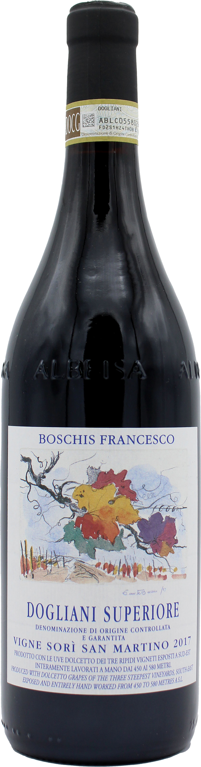 Bottle of Boschis Francesco Sorì San Martino Dogliani Superiore from search results