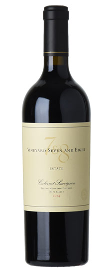 Bottle of Vineyard 7 and 8 Estate Cabernet Sauvignon from search results