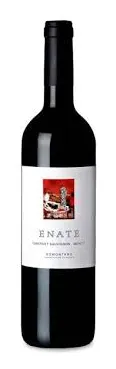 Bottle of Enate Cabernet Sauvignon - Merlotwith label visible