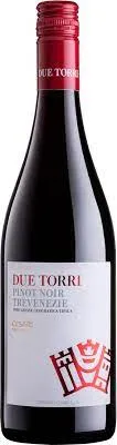Bottle of Cesari Duetorri Pinot Noir delle Veneziewith label visible