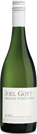 Bottle of Joel Gott Oregon Pinot Griswith label visible