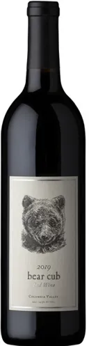 Bottle of Pursued by Bear Bear Cub Redwith label visible