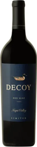 Bottle of Decoy Limited Redwith label visible