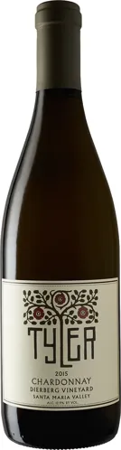 Bottle of Tyler Dierberg Vineyard Chardonnaywith label visible