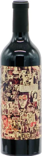 Bottle of Orin Swift Abstractwith label visible