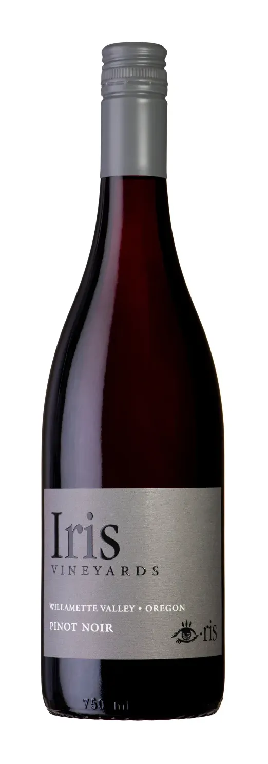 Bottle of Iris Vineyards Pinot Noir from search results