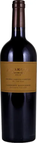 Bottle of Anakota Helena Dakota Vineyard Cabernet Sauvignon from search results