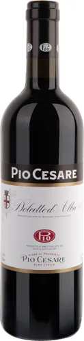 Bottle of Pio Cesare Dolcetto d'Albawith label visible