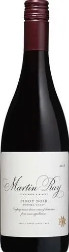 Bottle of Martin Ray Sonoma Coast Pinot Noir from search results