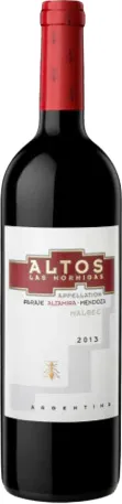 Bottle of Altos Las Hormigas Malbec Appellation Paraje Altamira from search results