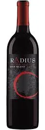 Bottle of Radius Red Blendwith label visible
