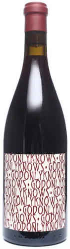 Bottle of Cayuse Vineyards God Only Knows (Armada Vineyard)with label visible