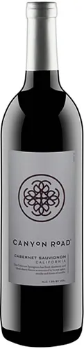 Bottle of Canyon Road Cabernet Sauvignonwith label visible