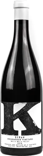 Bottle of K Vintners Rock Garden Syrah from search results