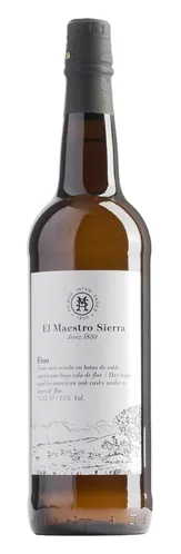 Bottle of El Maestro Sierra Fino Sherry from search results