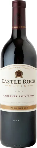 Bottle of Castle Rock Paso Robles Cabernet Sauvignonwith label visible