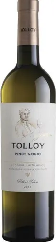 Bottle of Tolloy Pinot Grigio from search results
