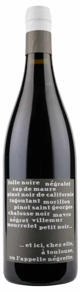 Vignobles Arbeau On L'appelle Négrette