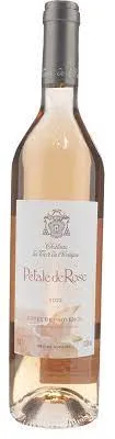 Bottle of Château La Tour de l'Évêque Pétale de Roséwith label visible