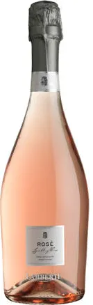 Bottle of Lamberti Rosé (Extra Dry)with label visible