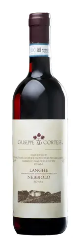 Bottle of Giuseppe Cortese Nebbiolo Langhe from search results