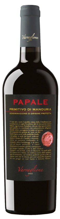 Varvaglione Papale Primitivo di Manduria