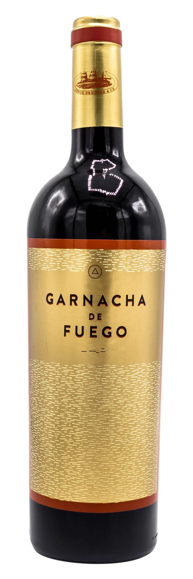 Bottle of Breca Garnacha de Fuegowith label visible