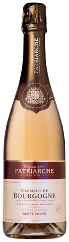 Bottle of Patriarche Père & Fils Crémant de Bourgogne Brut Rosé from search results