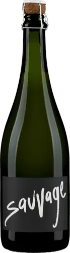 Bottle of Gruet Sauvage Blanc de Blancswith label visible