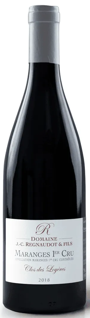 Bottle of Jean-Claude Regnaudot Maranges 1er Cru 'Le Clos des Loyères' from search results