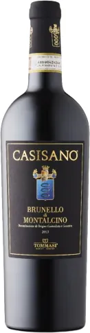 Bottle of Casisano - Colombaio Brunello di Montalcinowith label visible