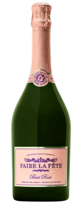 Bottle of Faire La Fête Crémant de Limoux Brut Rosé from search results