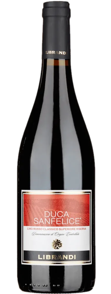 Bottle of Librandi Duca Sanfelice Cirò Classico Superiore Riserva Rosso from search results