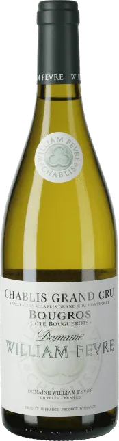 Bottle of Domaine William Fèvre Chablis Grand Cru Bougros Côte Bouguerots from search results