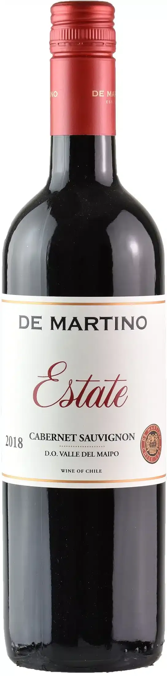 Bottle of De Martino Estate Cabernet Sauvignon from search results