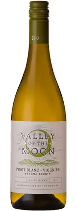 Bottle of Valley of the Moon Pinot Blancwith label visible
