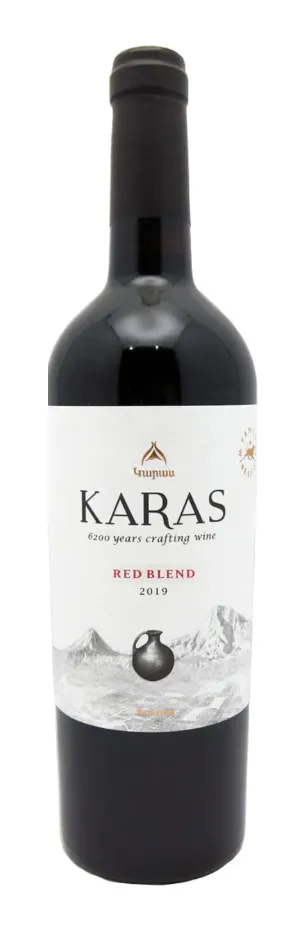 Bottle of Karas Redwith label visible