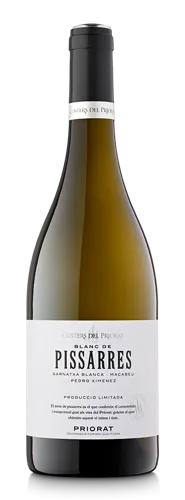 Bottle of Costers del Priorat Blanc de Pissarreswith label visible