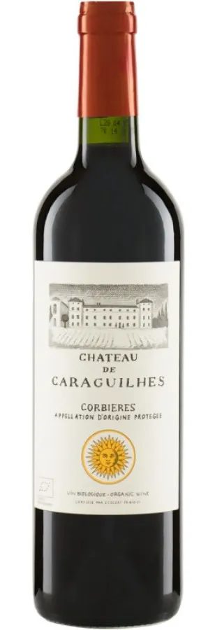 Bottle of Château de Caraguilhes Corbières from search results