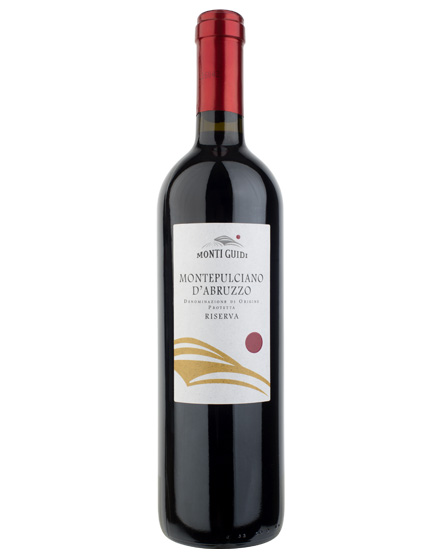 Bottle of Monti Guidi del Carmine Montepulciano d'Abruzzo Riserva from search results