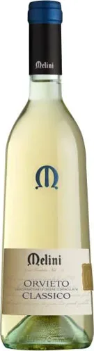 Bottle of Melini Orvieto Classico Seccowith label visible